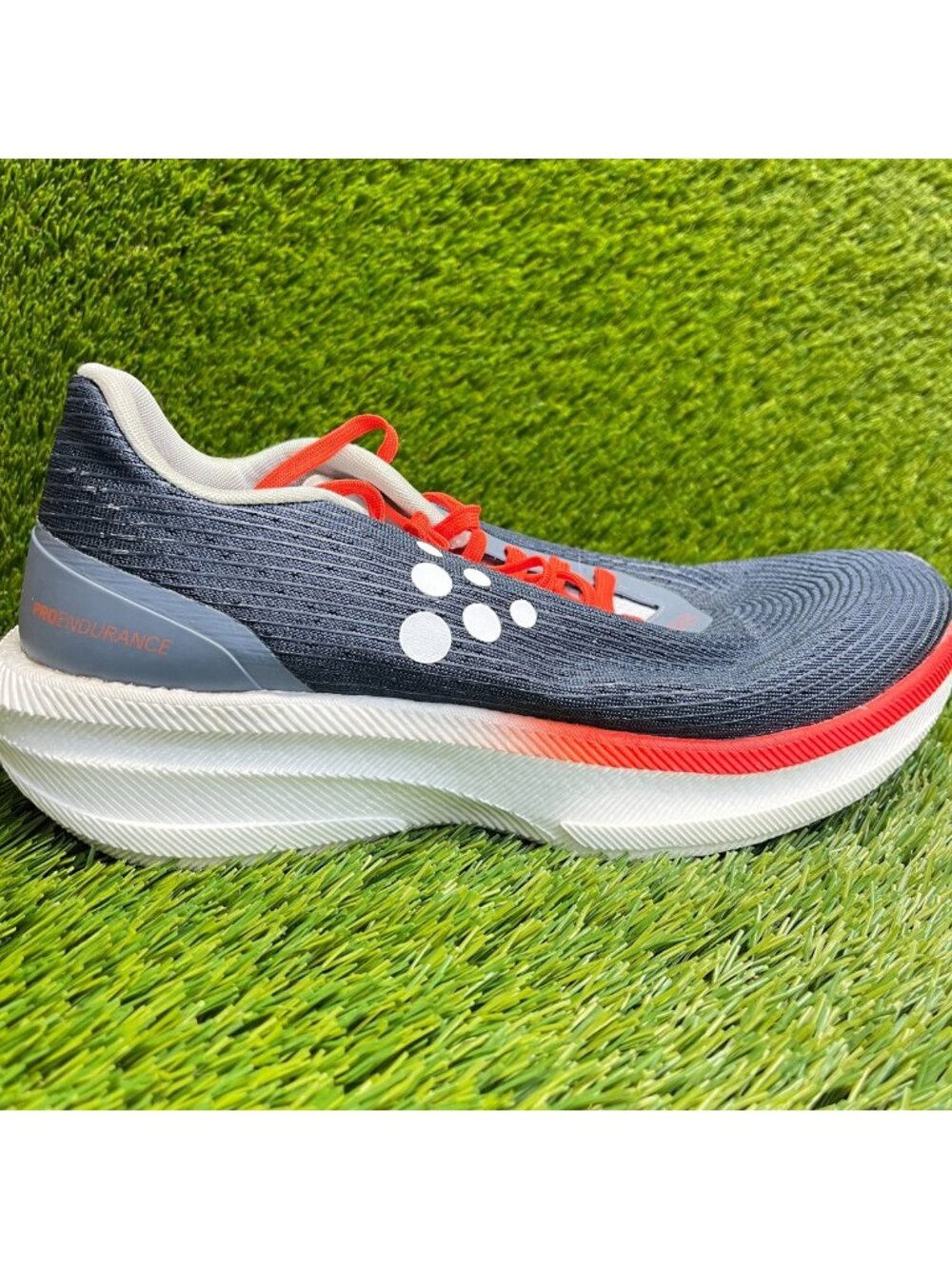 Craft PRO Endur Distance Mens Size 11 Blue White Athletic Running Shoes Sneakers